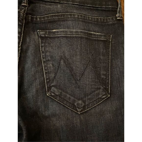 Mother The Looker Love Lust & Pixie Dust Jeans, Dark Wash, Sz 26 /Small, MP $298 - Picture 10 of 15